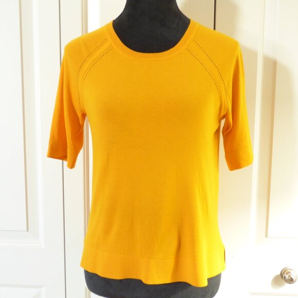 Ann Taylor Tops - Ann Taylor Knit Top in Bright Orange